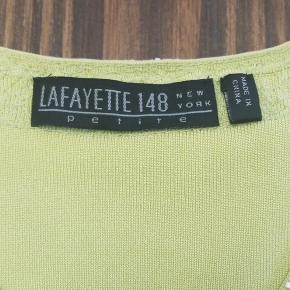 Lafayette 148 Silk Embellished Beaded Shell Tank Top Small - Picture 2 of 9